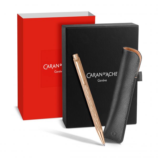 Caran d'Ache Ecridor Venetian Set Rose Gold Ballpoint Pen