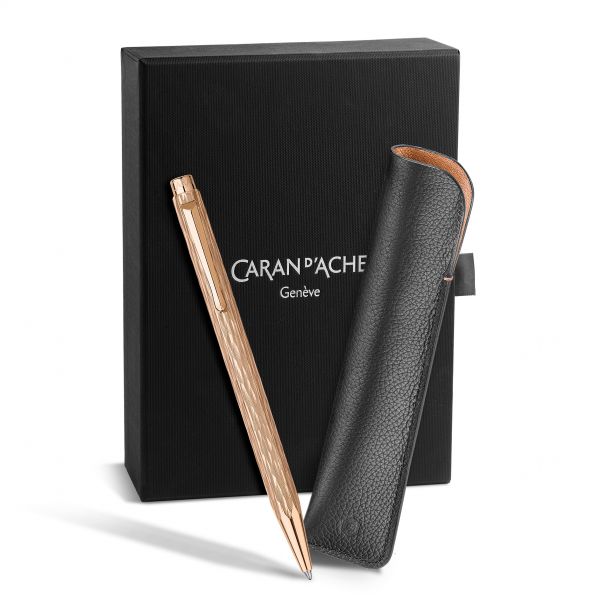筆記具 Caran d'Ache Ecridor Venetian BP Caran d'Ache Ecridor Venetian Set Rose Gold Ballpoint Pen