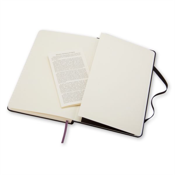 Moleskine Classic Large Notebook Black Hard Cover Ruled | Penworld