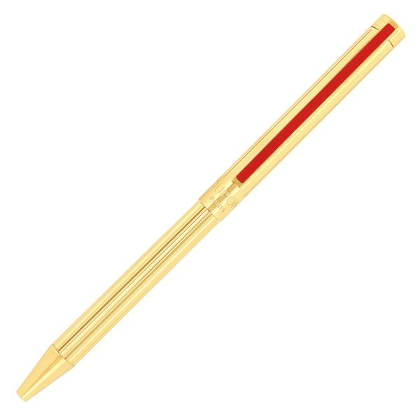 S.T. Dupont Classique Lines Yellow Gold Ballpoint Pen | Penworld