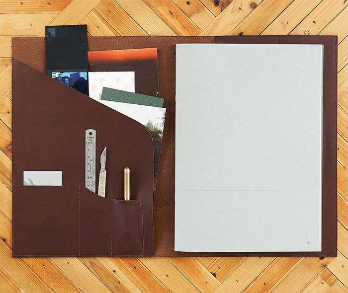 Paper Republic Le Portfolio A4 Chestnut | Penworld