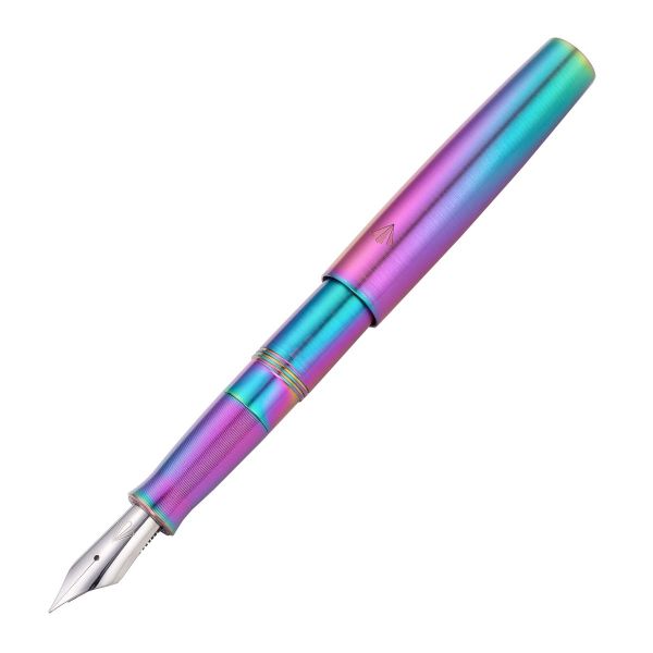 Gravitas Dinkey Rainbow Skittle PVD Fountain Pen Penworld » More
