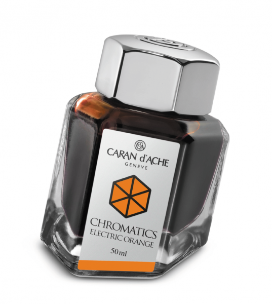 Caran d'Ache Chromatics Inkt Electric Orange | Penworld » More