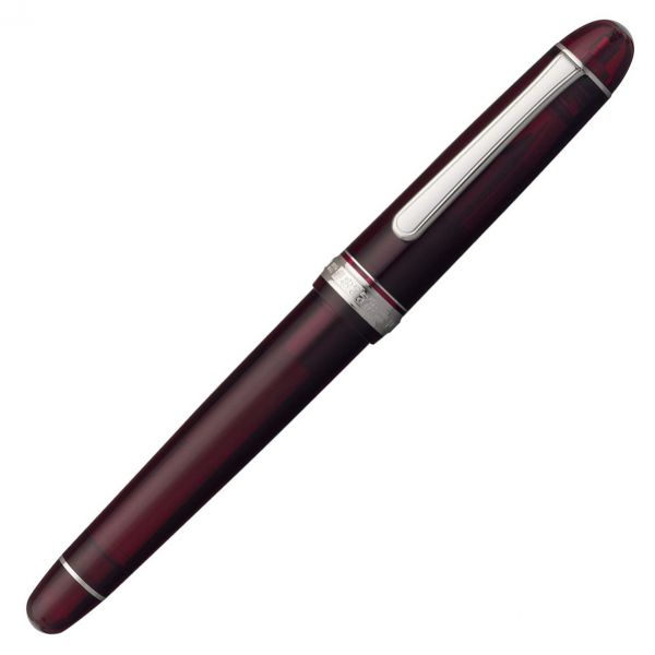 Platinum #3776 Century Bourgogne Silver Trim Fountain Pen | Penworld