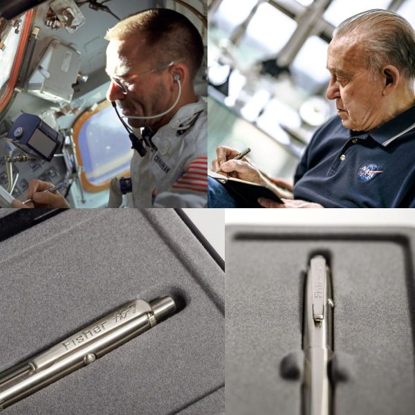 Fisher Space Pen AG7 Moonwalker Nickel Titanium Special Edition