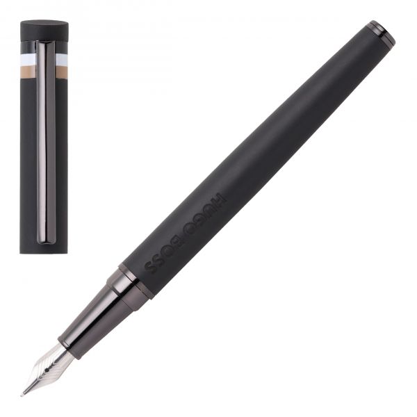 Hugo Boss Loop Black Iconic Fountain Pen | Penworld » More than