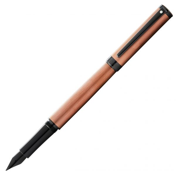 Sheaffer Intensity Engraved Bronze PVD Fountain Pen  Penworld » More than  10.000 pens in stock, fast delivery