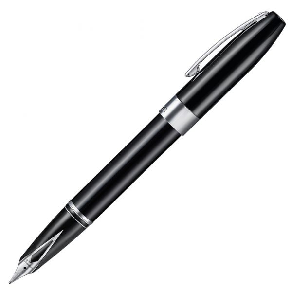 Sheaffer Legacy 9064 Glossy Black Chrome Trim Fountain Pen
