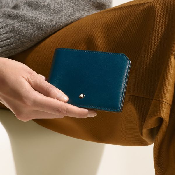 Montblanc Dark Pool Soft Leather Wallet 6CC | Penworld