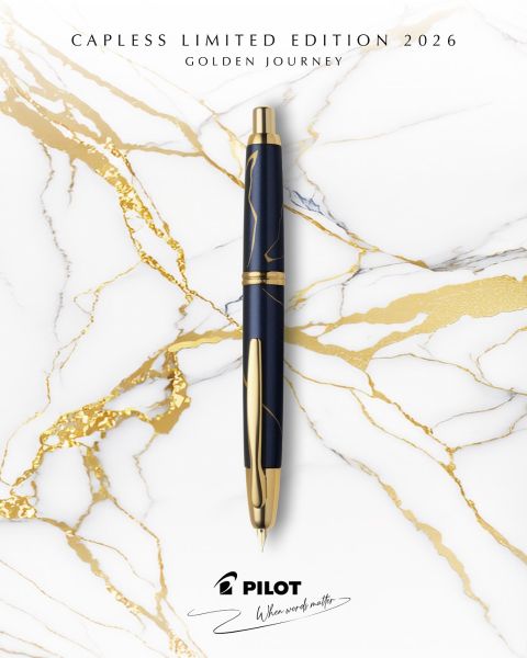 PILOT Capless 万年筆 シャンパンゴールド ※箱無し・保証書なし Pilot Capless Golden Journey Limited Edition 2026 | Penworld