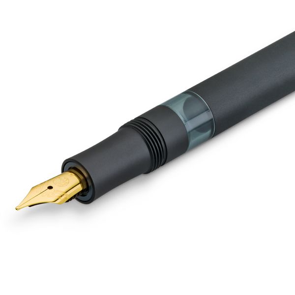 Kaweco AL Sport Piston Filler Black Fountain Pen | Penworld » More