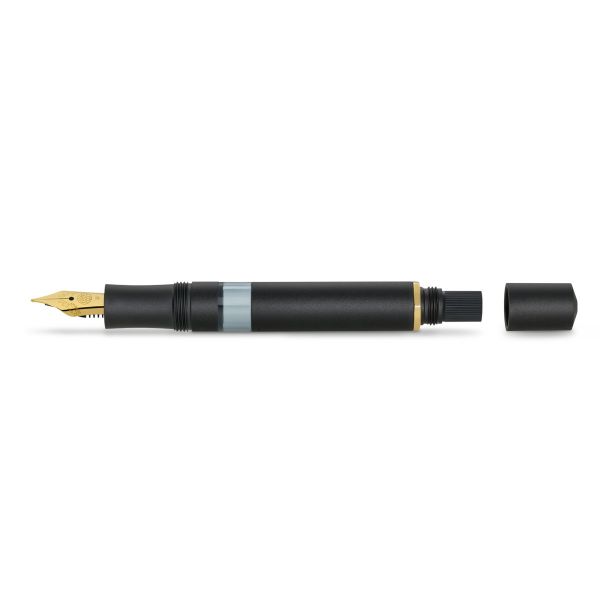 Kaweco AL Sport Piston Filler Black Fountain Pen | Penworld » More