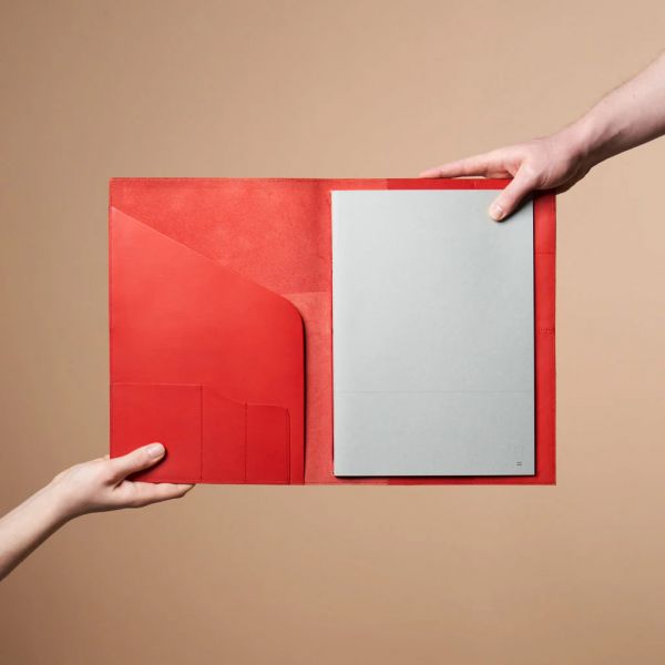 Paper Republic Le Portfolio A4 Red | Penworld