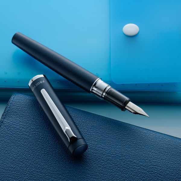 Platin-Füllferhalter Original mattierte Textur Procyon Elstahlfer und Halter PNS-5000 Bestes Geschenk Hochwertiger Stift  21