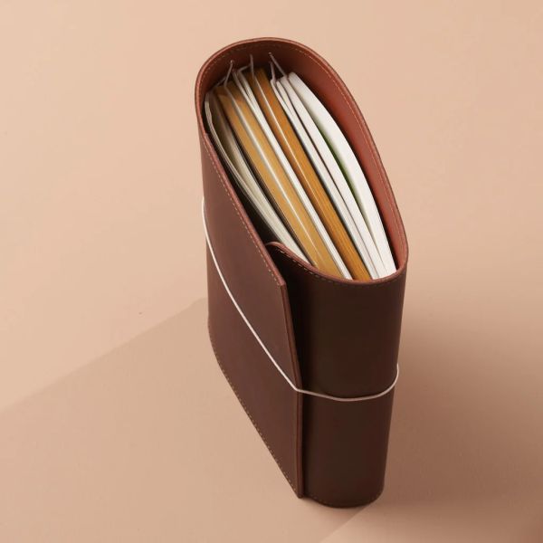 Paper Republic Le Trifold A5 Chestnut | Penworld » More than