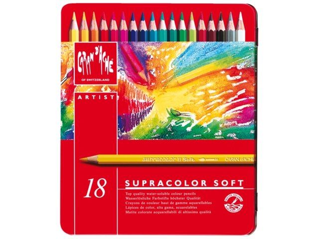 Caran d'Ache Artist 18 Colorpencils  Penworld » More than 10.000 pens in  stock, fast delivery