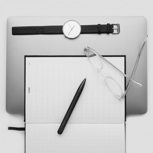 Stilform Warp Black Aluminium Ballpoint Pen | Free Engraving