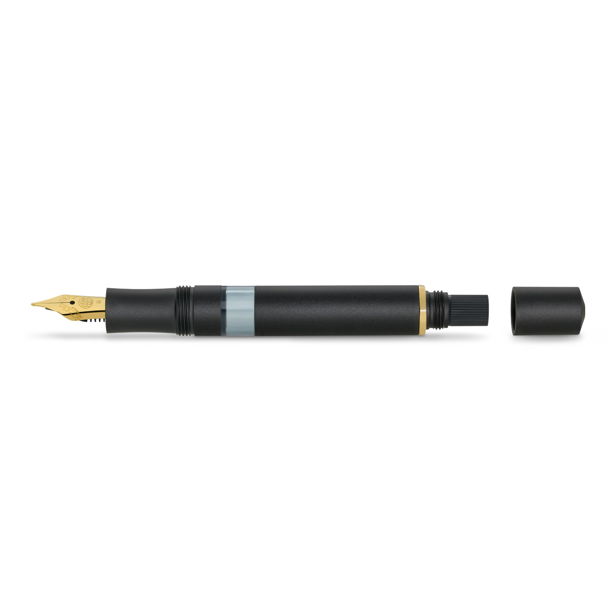 Kaweco AL Sport Piston Filler Black Fountain Pen | Penworld » More