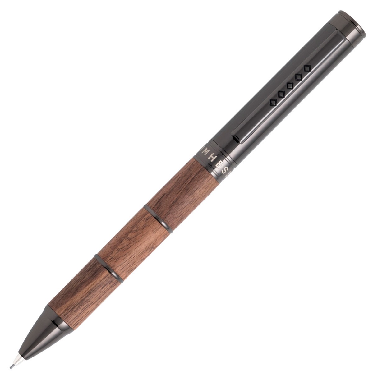 Tom Hessin Revolution Collection Rustic Wooden Mechanical Pencil