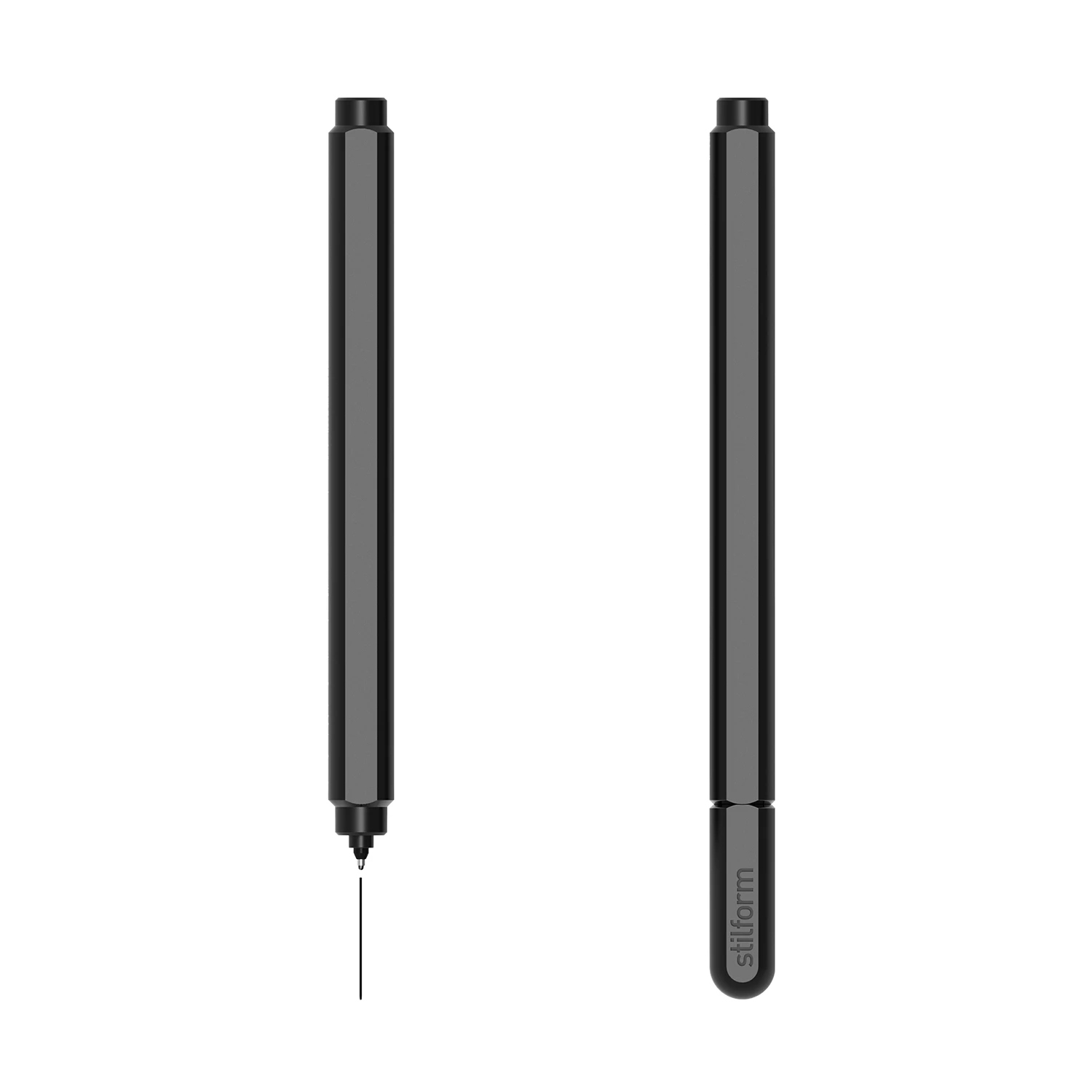 Stilform ARC Warp Black Aluminium Gel Pen