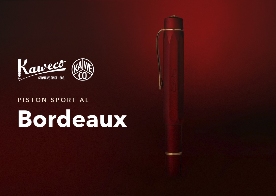 Kaweco Piston Sport AL Bordeaux