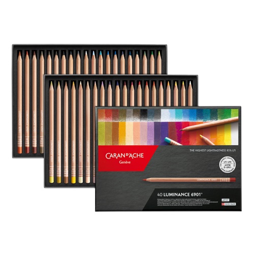 Caran d'Ache Luminance 6901 colour pencils