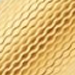 Cross Peerless Polished 23KT GoldPlated Graved Diamond Pattern Roller