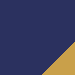 Parker Meridian Blue Gold Trim Rollerball