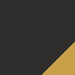 Parker Meridian Matte Black Gold Trim Rollerball