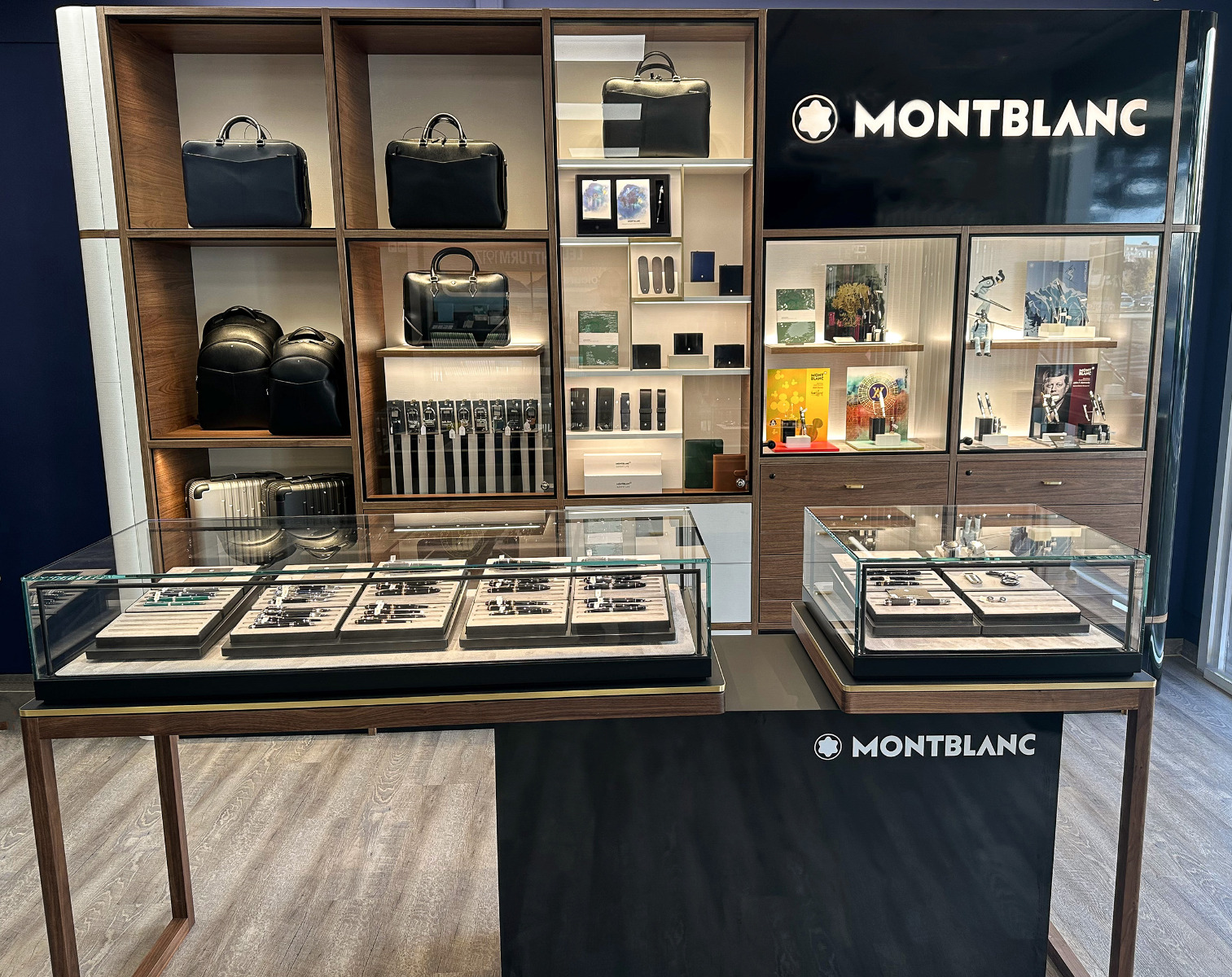 Montblanc shop-in-shop at Penworld in Antwerp